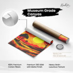 Golden Horizon Canvas Wall Art - Image 13