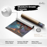 Fiery Eternal Canvas Wall Art - Image 13