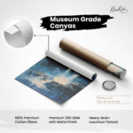 Midnight Cascade Canvas Wall Art - Image 13