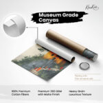 Golden Path Canvas Wall Art - Image 13