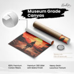 Sunset Outlaw Canvas Wall Art - Image 13