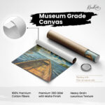 Azure Voyage Canvas Wall Art - Image 13