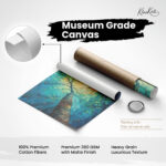 Emerald Canopy Canvas Wall Art - Image 13