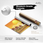 Golden Solstice Canvas Wall Art - Image 13