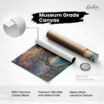 Midnight Bloom Canvas Wall Art - Image 13