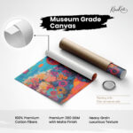 Vivid Poodle Canvas Wall Art - Image 13