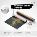 Golden Horizon Canvas Wall Art - Image 13