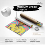 Psychedelic Pulse Canvas Wall Art - Image 13