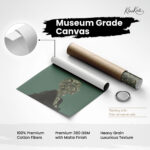 Stone Mosaic Muse Canvas Wall Art - Image 13