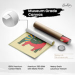 Tree Elephant Canvas Wall Art - Image 13