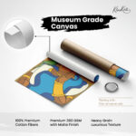 Indian Folk Canvas Wall Art - Image 12