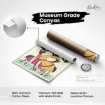 Harmony Under the Sacred Tree Canvas Wall Art - Image 13