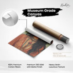 Terracotta Muse Canvas Wall Art - Image 13