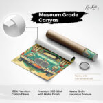 Retro Ambassador Car Canvas Wall Art - Image 13