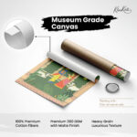 Vintage Sketch Canvas Wall Art - Image 13