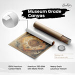 Cosmic Mandala Canvas Wall Art - Image 13