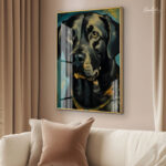 Dog Portrait Acrylic Wall Art - Image 2