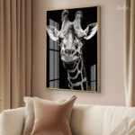 The Majestic Giraffe Acrylic Wall Art - Image 2