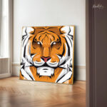 Cosmic Tiger Acrylic Wall Art - Image 3