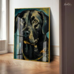 Dog Portrait Acrylic Wall Art - Image 3