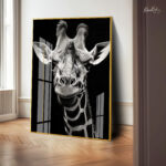 The Majestic Giraffe Acrylic Wall Art - Image 3
