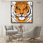 Cosmic Tiger Acrylic Wall Art - Image 5