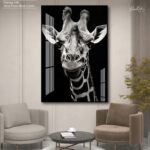 The Majestic Giraffe Acrylic Wall Art - Image 5