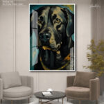 Dog Portrait Acrylic Wall Art - Image 7