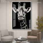 The Majestic Giraffe Acrylic Wall Art - Image 7