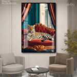 Royal Leopard Acrylic Wall Art - Image 7