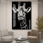 The Majestic Giraffe Acrylic Wall Art - Image 8