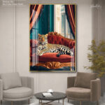 Royal Leopard Acrylic Wall Art - Image 8