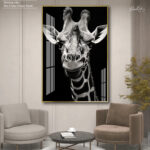 The Majestic Giraffe Acrylic Wall Art - Image 9
