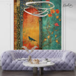 Saffron Soul Premium Wallpaper - Image 5