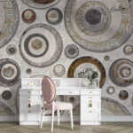 Ancient Orb Assemblage Premium Wallpaper