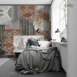Urban Heritage Patchwork Premium Wallpaper