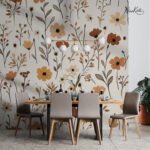 Autumnal Meadow Premium Wallpaper