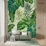 Emerald Canopy Premium Wallpaper