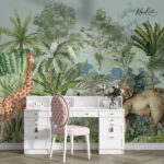 Whimsical Serengeti Premium Wallpaper