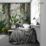 Ancient Garden Premium Wallpaper