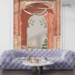 Imperial Courtyard Premium Wallpaper