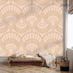 Minimalist Terracotta Premium Wallpaper - Image 3