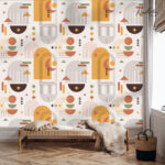 Celestial Bauhaus Premium Wallpaper - Image 3