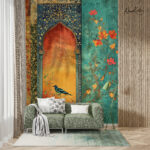 Saffron Soul Premium Wallpaper