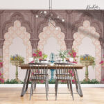 Blush Sanctuary Premium Wallpaper - Image 2