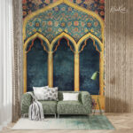 Midnight Moroccan Nights Premium Wallpaper