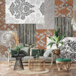 Urban Heritage Patchwork Premium Wallpaper - Image 2