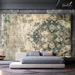 Antique Cerulean Patina Premium Wallpaper - Image 2