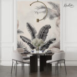 Blush Botanical Mural Premium Wallpaper - Image 2