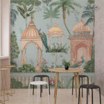 Saffron Serenity Premium Wallpaper - Image 4